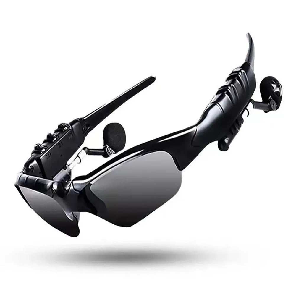 Experience music and calls on the go with our 5.0 Smart Bluetooth Audio Glasses, perfect for outdoor sports and cycling!