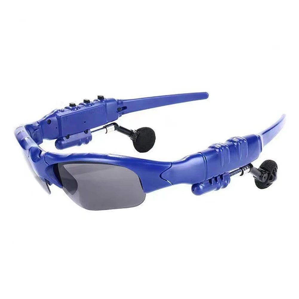 Experience music and calls on the go with our 5.0 Smart Bluetooth Audio Glasses, perfect for outdoor sports and cycling!