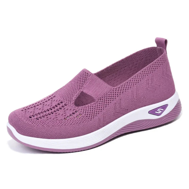 Breezy Summer Flats: Soft Sole, Breathable Comfort for Women