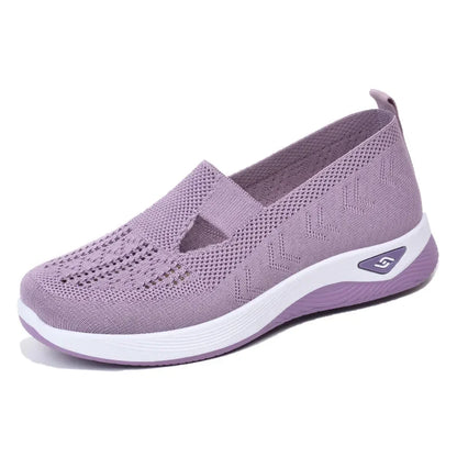 Breezy Summer Flats: Soft Sole, Breathable Comfort for Women